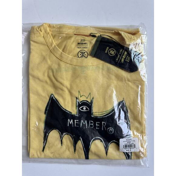 Roark Mathis Basquiat Short Sleeve Tee - Men's Samo Yellow Small - Picture 2 of 4